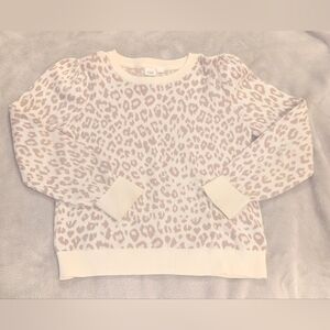 Kids Leopard Print Sweater